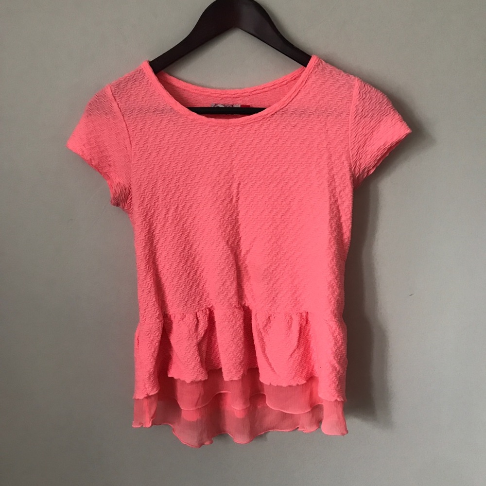Coral Blouse